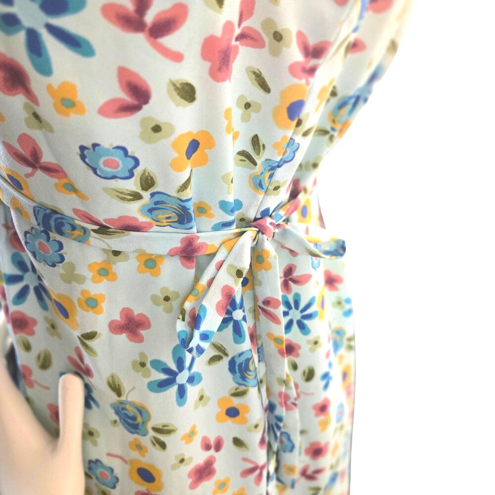 Jonathan Martin Y2K Dress Floral Midi Sundress Fairy Wedding Easter Size 14 - Picture 5 of 7